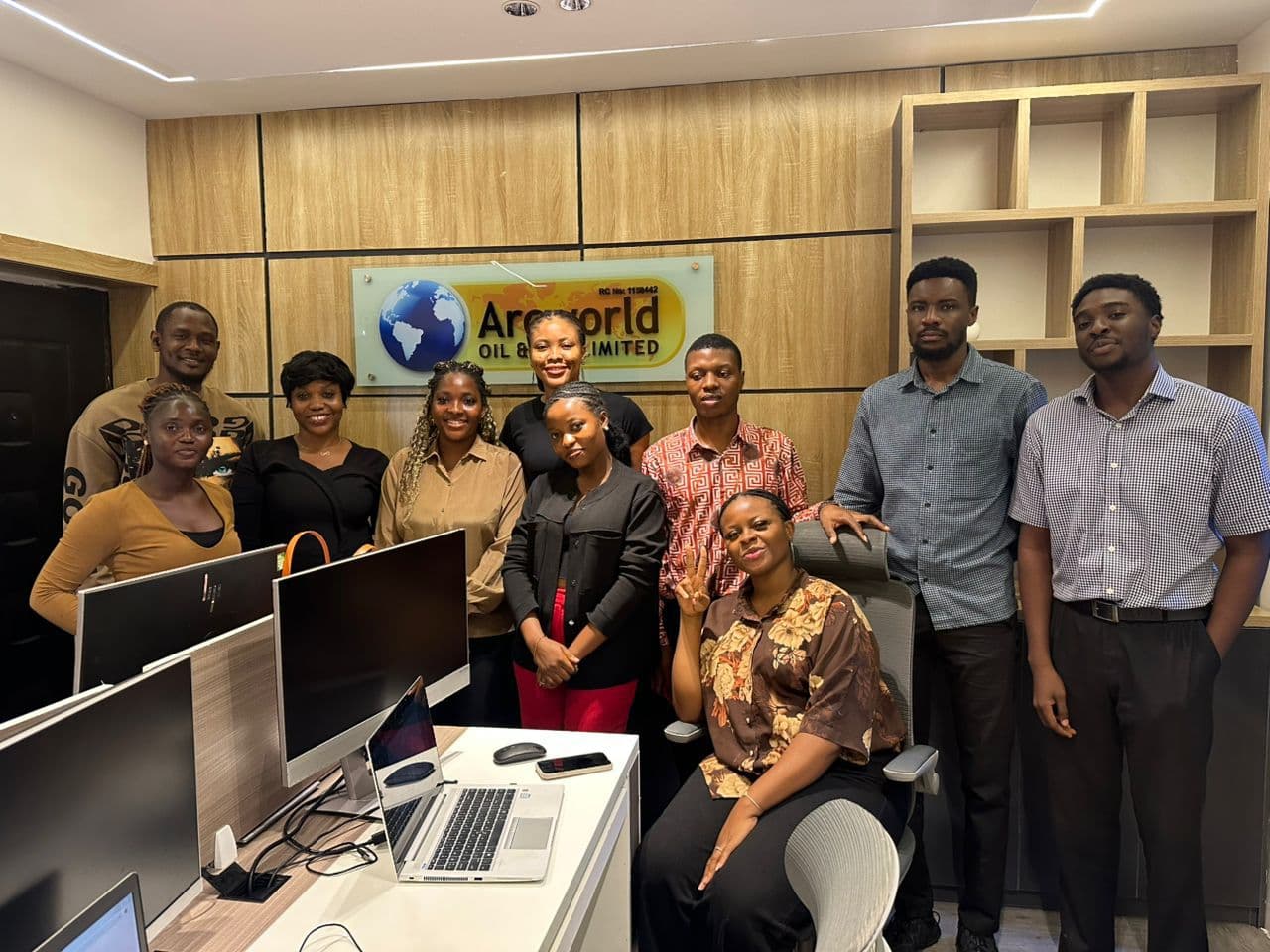 ArcWorld Team during ISO Audit